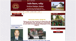 Desktop Screenshot of kvghazipur.org
